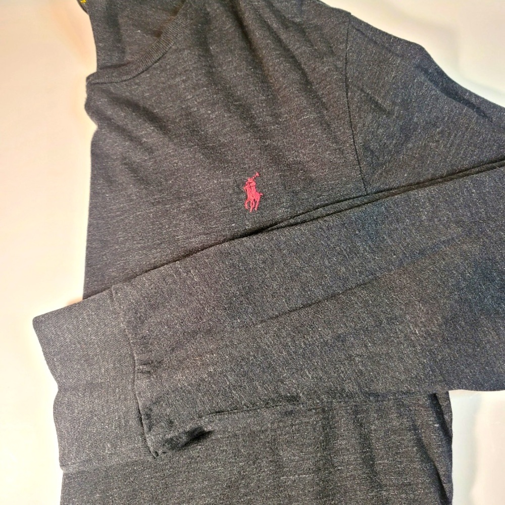 Gray Polo Ralph Lauren long sleeve, excellent condition